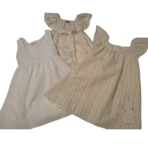3 Pc Easter Girls Dresses